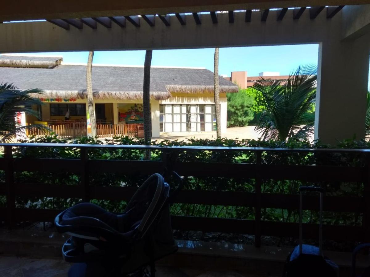 Apartamento Resort Ao Lado Do Parque Aquatico Porto Das Dunas - Pe Na Areia- Terreo Aquiraz Exterior photo